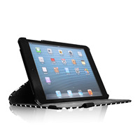 Étui pour tablette iPad Mini 1 en cuir PU rotatif à 360 degrés, support multi-angles, protection antichoc certifiée