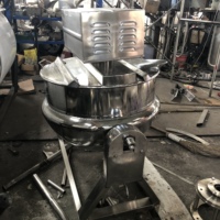 Huashang Custom Industrial grote capaciteit voedselveilige stoomgejackete pot met roerwerksysteem, jacket kettle