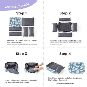 Suministros para mascotas, cama cálida para perros pequeños, medianos y grandes, perrera para mascotas, alfombrilla suave, sofá para todas las estaciones, nido de gato de felpa, cama para perros - Product Image 6