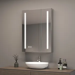 New model for LED bathroom vanity cabinet factory price Led mirror