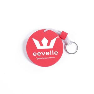 Sports Outdoor Eva Plastic Keyrings Car Door Personalized Cheap Promotional Gifts Custom Shape Floating Keychain logo - Product Image 1