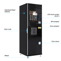 Cafetière automatique de capacité commerciale à écran tactile intelligent à vendre