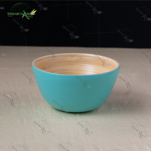 ชามไม้ไผ่ขนาดเล็กน้ำหนักเบาเป็นมิตรต่อสิ่งแวดล้อมของตกแต่งห้องครัวผลิตภัณฑ์จากไม้ไผ่ธรรมชาติสำหรับจัดแสดงของขวัญตกแต่งบ้าน - Product Image 2