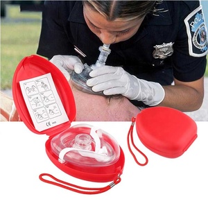 Dùng Một Lần <span class=keywords><strong>Cpr</strong></span> Mặt Nạ Một Cách Van Với Trường Hợp Khó Khăn Faceshield Manikins Đào Tạo - Product Image 5