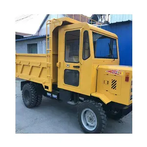 Four-wheel drive single-cylinder diesel engineering transport truck Electric start hydraulic tipping diesel four-wheelers