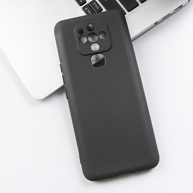 Black Mobile TPU Soft Case for Infinix Tecno Spark 7P Camon 17 12 16 Pro 5 Air 7 Pova 4G Shockproof Plain Phone Cell Waterproof