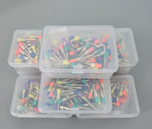 <span class=keywords><strong>Kit</strong></span> lucidatrice monouso a testa piatta colorata fornisce spazzola per lucidare dentale - Product Image 4