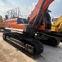 Excavatrice sur chenilles hydraulique d'occasion Doosan DX300 de 30 tonnes, populaire et d'origine coréenne, en promotion – Modèle d'occasion Doosan DX300LC-9C