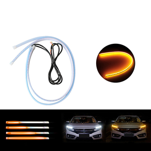 2025 clignotant de phare automatique avec DRL et antibrouillard Flexible blanc LED bande lumineuse de conduite étanche nouvel état - Product Image 5