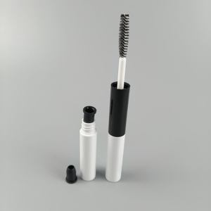 3ml * 2 2 en 1 bouteille de <span class=keywords><strong>mascara</strong></span> blanche ronde vide contenant double face tubes d'emballage eye-liner avec brosse - Product Image 4