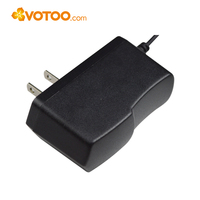 Adaptador de Corriente de Pared AC/DC 10W 5V 2A, ABS, Cable de 1m, DOE VI CE UKCA, para Luces LED de Árbol de Navidad, Enchufe US EU UK AU, Fabricante OEM