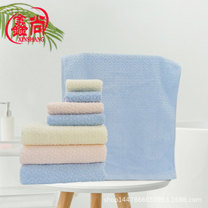 Serviettes pour bébé Xinshang 25x50cm en pur coton, couleur unie, hypoallergéniques, pour usage domestique - Product Image 5