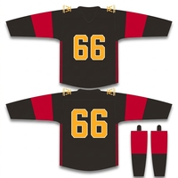 Diseño Personalizado de Camisetas de Hockey sobre Hielo para Equipos Universitarios, Uniformes de Hockey OEM, Camisetas y Tops Deportivos, Servicio OEM