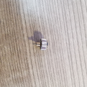 Corona de Reloj Genérica Blanca Plateada R LX <span class=keywords><strong>116610</strong></span> 16610 Amarilla 116613 16613 B24 703, Piezas de Reloj, Tamaño 7.03 por 4.2mm M5.0, Tornillo de Reloj - Product Image 1