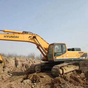 Excavatrice sur chenilles multifonctionnelle d'occasion d'origine coréenne Hyundai HX220HD, moteur Yanmar, engrenage haute efficacité, bon état, en vente - Product Image 1