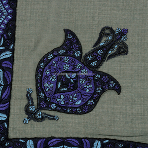 Scialle Yemeni arabo personalizzato con velo Shemagh ricamato a mano Kashmiri <span class=keywords><strong>Sufi</strong></span> arabi da uomo sciarpa Masar musulmano cappello - Product Image 3