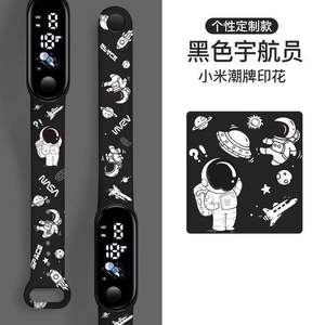 Montre numérique LED sportive à impression de dessins animés 2025, montre électronique pour enfants, étudiants, mode, enfants, étanche - Product Image 2