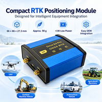Module GNSS RTK compact, précision 1 cm, récepteur 4G NTRIP pour drone, robot, véhicule autonome, intégration OEM