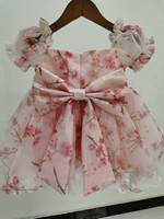 2025 premier anniversaire princesse robe rose fleur fille robe pour enfants filles robe de mariée