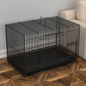 Jaula Plegable Ligera de Metal Extra Grande y Resistente para Pollos, Codornices, Loros, Patos y Aves, para Interiores y Exteriores, con Bandeja - Product Image 3
