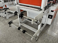 Machine à sacs en plastique opp avec gousset, machine de découpe latérale de pain d'enveloppe en nylon