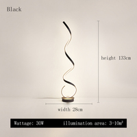 Grande Promotion Lampe sur Pied LED d'Angle à Lumens Élevés pour Décoration de Villa, Restaurant, Bureau, avec Recharge