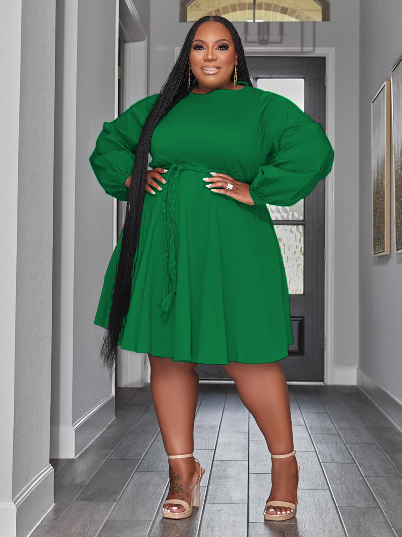 fit and flare wedding dress uk Plus Size Fit-and-Flare Sweetheart Mini Dress