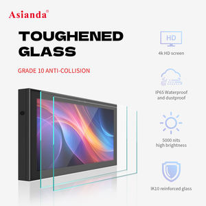 55-дюймовый одиночный цифровой уличный ЖК-дисплей для рекламы на окнах, рекламный экран, уличный экран - Product Image 5