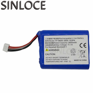 SINLOCE Vente en gros de batteries de téléphone portable de haute qualité pour <span class=keywords><strong>MARSHALL</strong></span> STOCKWELL I/TF18650-2600-1S3PA - Product Image 1