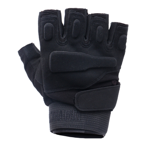 Nhà Máy Bán Buôn Tùy Chỉnh OEM Dịch Vụ Chiến Thuật Nửa Ngón Tay Găng Tay Màu Xanh Lá Cây Ô Liu Chiến Thuật Ngón - Product Image 2