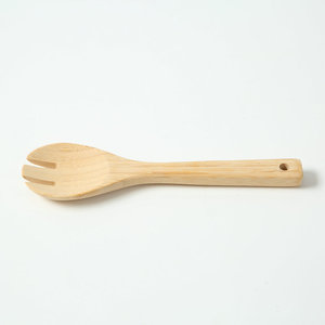 Cuchara de cocina de bambú, ligera, de color sólido, solo se puede lavar a mano, para utensilios para freír. - Product Image 3