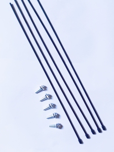 Lot de 5 tubes d'antenne universels de bonne qualité pour bateaux <span class=keywords><strong>RC</strong></span> avec base d'antenne pour l'assemblage d'antennes de modèles de bateaux et de voitures <span class=keywords><strong>RC</strong></span> - Product Image 6