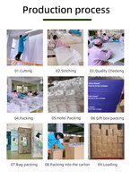 Ensemble de draps de lit Queen 400TC pour la location, haute qualité
