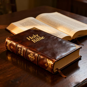 Reliure cousue de haute qualité, couverture souple, <span class=keywords><strong>livre</strong></span> de la Bible personnalisé, dorure à chaud - Product Image 5