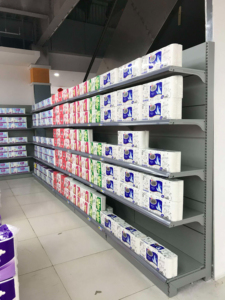 Prateleiras de Exibição de Alta Qualidade Atacado 2024 Vendas Quentes Prateleiras Gondola de Lado Único ou Lado Duplo para Supermercados - Product Image 4