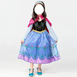 Atacado moana traje da mascote-Casa de boneca da Gabby AYP5021 traje da princesa cinderela traje da mascote anime roupas anna elsa crianças traje halloween