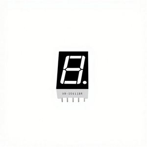 056 Inch 1-Digit <b>LED</b> Digital <b>Tube</b> Single 8 <b>LED</b> Digital Monochrome Screen XR-S5611 High-Brightness Red Light Common Cathode Anode - Product Image 1