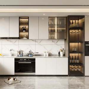 Remodelación de Cocinas Directamente de China, Muebles de Cocina de PVC, Diseños de Cocina Modernos - Product Image 1