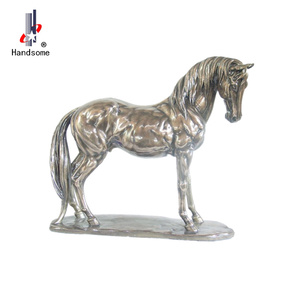 Nuevo bronce antiguo caballo estatua caballo galopante - Product Image 2