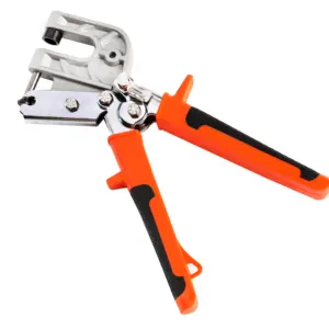 Tay Công Cụ Vách Thạch Cao Kim Loại Đinh Tán Thép Theo Dõi Uốn Tóc Bồng Studs Crimper Đấm Plier Khóa Mới Một Tay Kìm