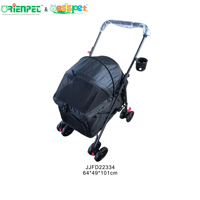 Poussette pliable pour animaux de compagnie ORIENPET & OASISPET avec panier amovible JJFD22334 Produits pour animaux de compagnie
