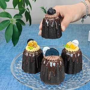 Nouveau modèle de churros et de canel simulés, faits à la main en PU, style moderne et minimaliste, pour le thé de l'après-midi, les collations, les gâteaux aux fruits et les mousses. - Product Image 2