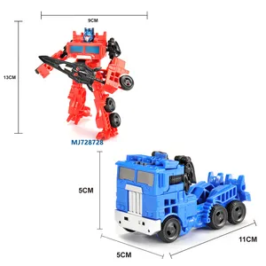 Hot Sale Kids Transformatie Robot Speelgoed Shapeshifting Misvormd Speelgoed Robot Tank Vervorming Politie Auto Voor Kinderen