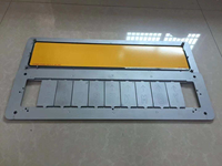 Machine de marquage à chaud pneumatique pour plaques d'immatriculation de voiture/moto/camion, métal gaufré, 1500W, 110/220V, garantie 1 an
