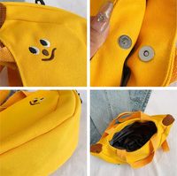 Sac banane mignon en nylon, sac de poitrine fantaisie pour femme, pochette, portefeuille en forme de fruit, cadeaux pour filles et femmes