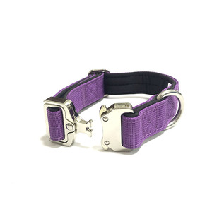 <span class=keywords><strong>Collar</strong></span> Táctico para Perro de Nailon y Neopreno, con Hebilla de Metal Plateado Resistente y Ajustable de <span class=keywords><strong>1</strong></span> Pulgada - Product Image 3