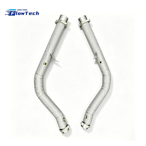 ท่อดาวน์ไปป์สำหรับรถเมอร์เซเดสเบนซ์ G63 W463A AMG V8 4.0L M177แฝดเทอร์โบ304สเตนเลสท่อไอเสียสำหรับรถแข่ง - Product Image 1