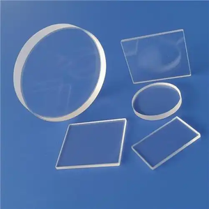 Custom Large Size Optical Sapphire <b>Crystal</b> Glass Laser Protective AR <b>Coating</b> Window Plate 95% Light Transmittance High Precision - Product Image 5