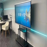 Panneau interactif de Digital de panneau de contact de tableau blanc 4K d'affichage et d'affichage numérique