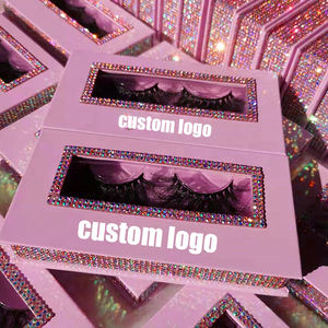 <span class=keywords><strong>Faux</strong></span> <span class=keywords><strong>Cils</strong></span> Naturels en Vison Synthétique, <span class=keywords><strong>Cils</strong></span> Bande Complète, Vente en Gros, Marque Privée - Product Image 4